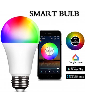 Lampadina RGB Smart WiFi E27 Daybetter Smart Bulb 9W 800 Lumen 2700 - 6500K