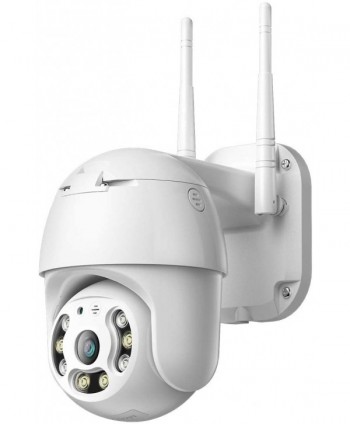 TELECAMERA IP PTZ WI-FI 1080P FULL-HD DOME ESTERNO CON MICRO-SD ICSEE