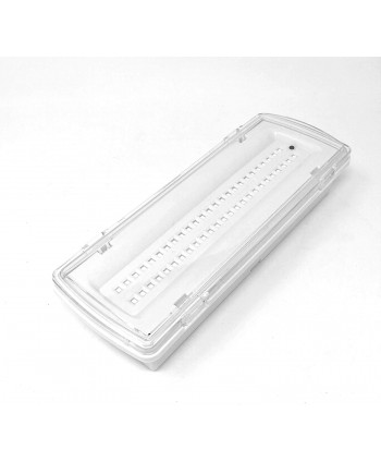 Led Emergenza Con 50 Led Completa Di Incasso E Batteria Luce Bianca 4W, Bianco ORG
