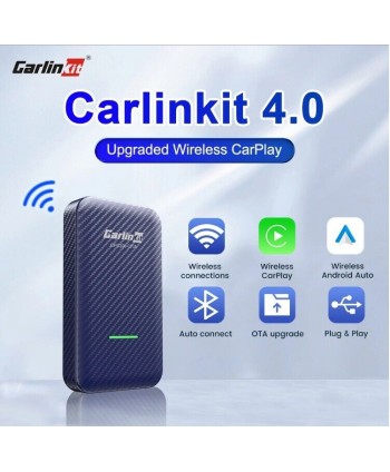 Carlinkit BOX per Apple Car Play trasforma in wireless Auto Carplay senza fili